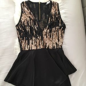Sequin Romper